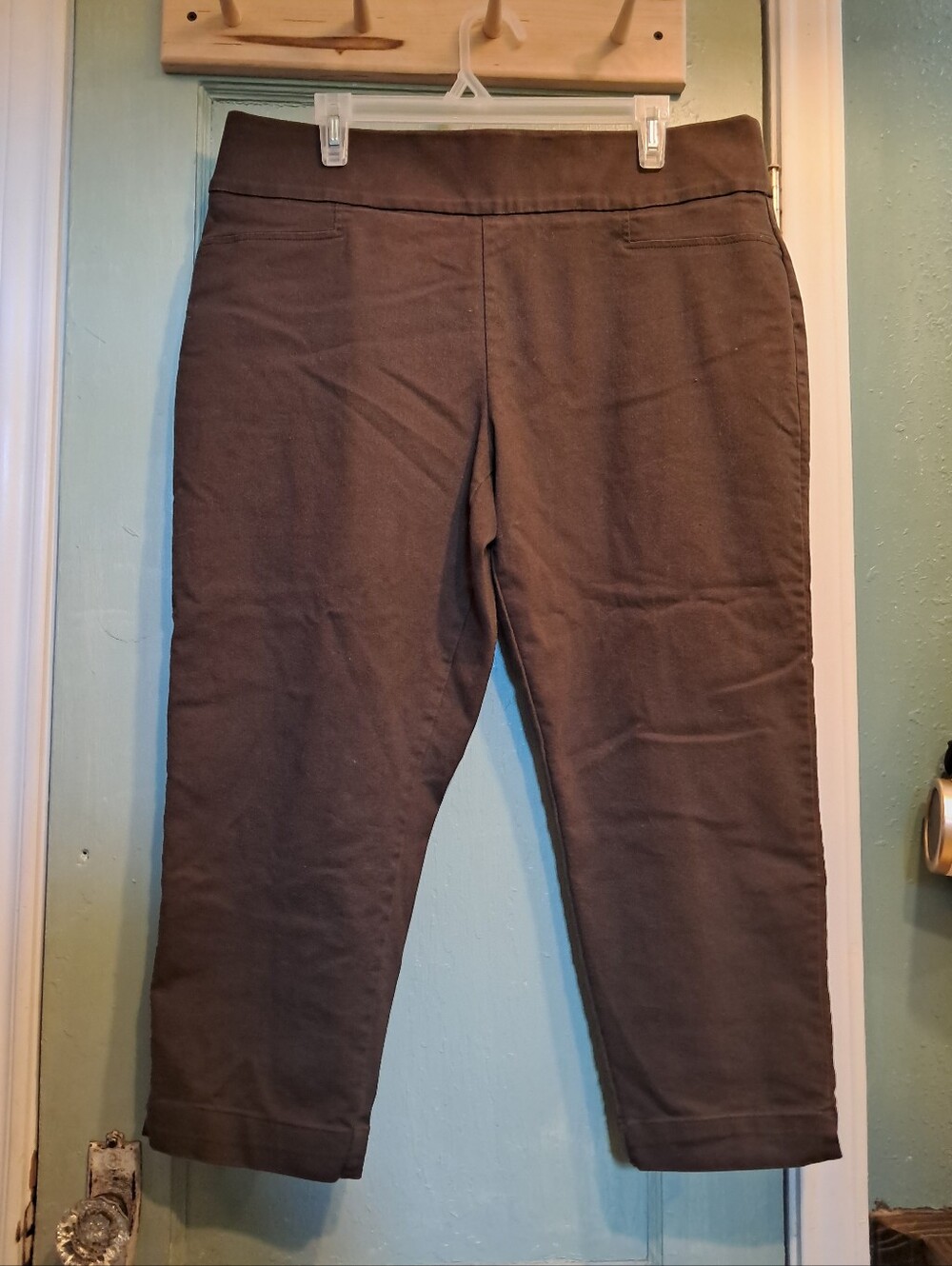 St. John's Bay Black Ankle Pants